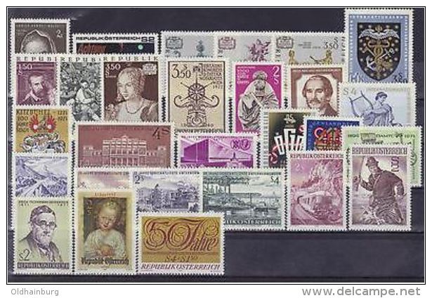 1362b: Österreich- Jahrgänge 1964- 1978 feinst ** postfrisch komplett