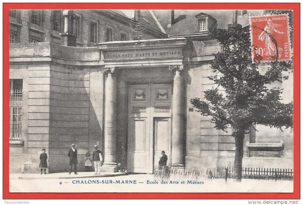 CPA Châlons Sur Marne - École Des Arts Et Métiers - Châlons-sur-Marne