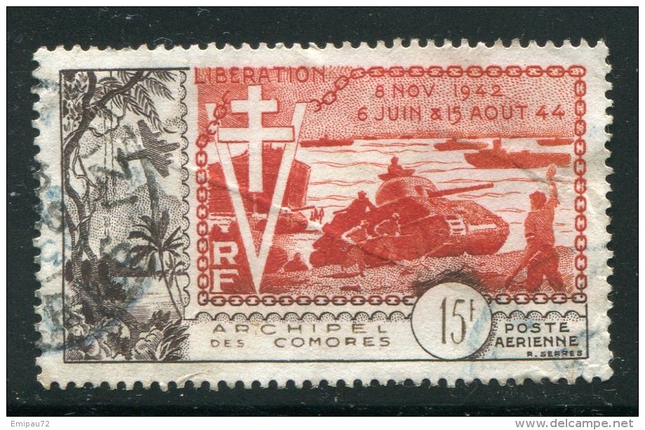 COMORES- P.A Y&T N°4- Oblitéré - Luftpost