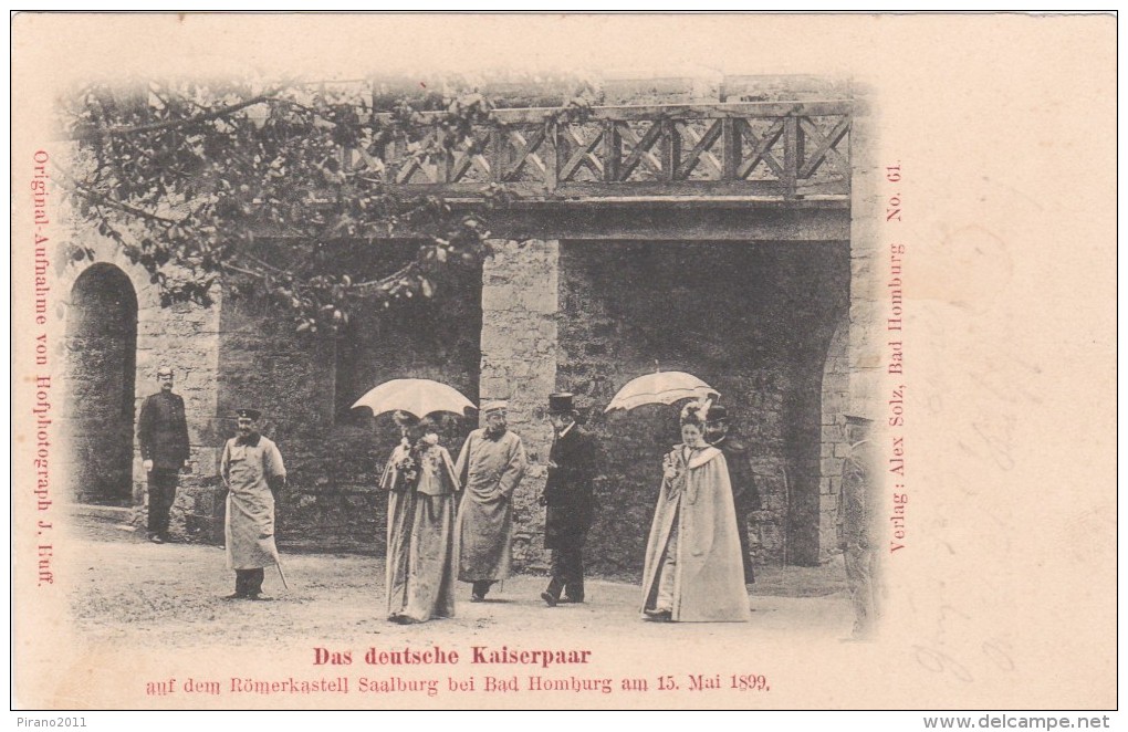 Römerkastell Saalburg, Das Deutsche Kaiserpaar 1899 - Saalburg