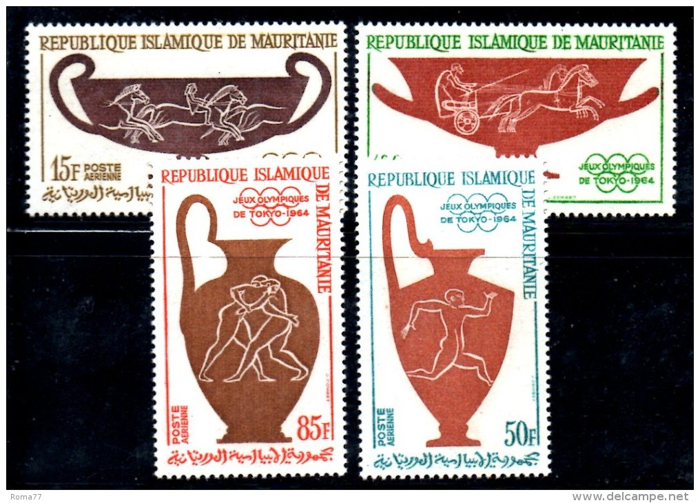 OL-G4 - MAURITANIA Tokio Olimpiadi Serie Cpl Nuovo   ***  MNH - Summer 1964: Tokyo