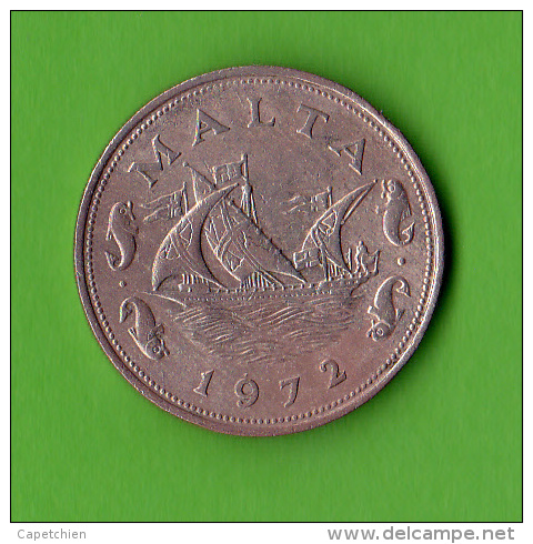 MALTE / MALTA /10 CENTS  / 1972   - BEL ETAT - Malta