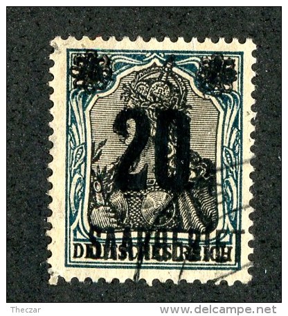 14851 - Saar 1921  Michel # 50 (o) ( Cat. €1.50 ) - Gebraucht