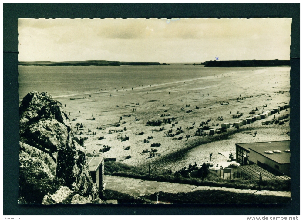WALES  -  Tenby  South Beach  Used Vintage Postcard As Scans - Pembrokeshire