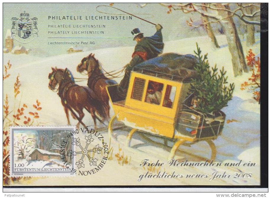 Liechtenstein FDC 2007 - Storia Postale