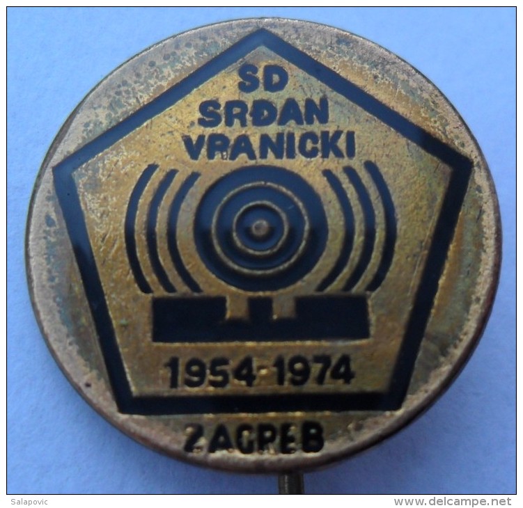 ARCHERY CLUB SD SRDAN VRANICKI ZAGREB PINS BADGES  Z - Tir à L'Arc