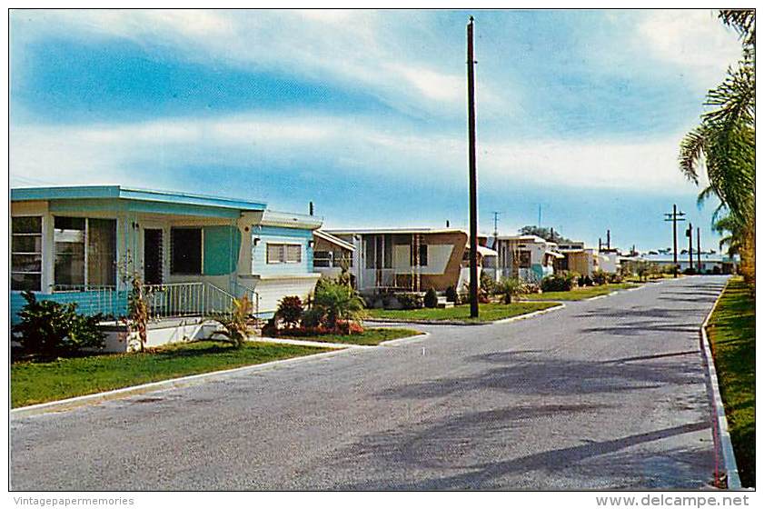 257473-Florida, Clearwater, Hillcrest Trailer Village, Douglas R Smith By Dexter Press No 31287-B - Clearwater