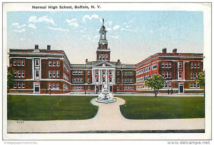 235251-New York, Buffalo, Normal High School, Card No 4099 - Buffalo