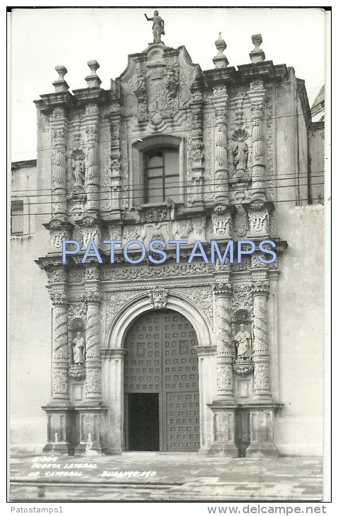 26165 MEXICO DURANGO SIDE DOOR CATHEDRAL POSTAL POSTCARD - Nicaragua