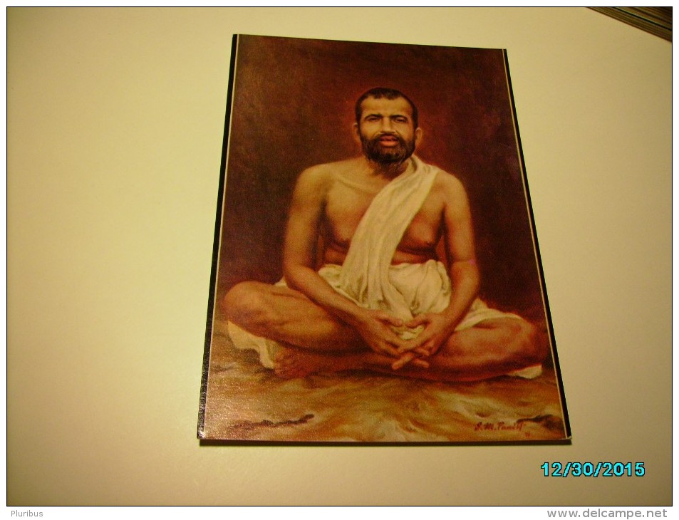 BUDDHISM  INDIA  SHRI RAMAKRISHNA PARAMAHAMSA , POSTCARD , O - Buddismo