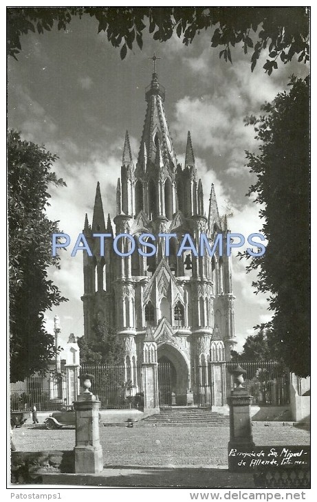 26176 MEXICO SAN MIGUEL DE ALLENDE GUANAJUATO PAROCHIAL CHURCH  POSTAL POSTCARD - Nicaragua