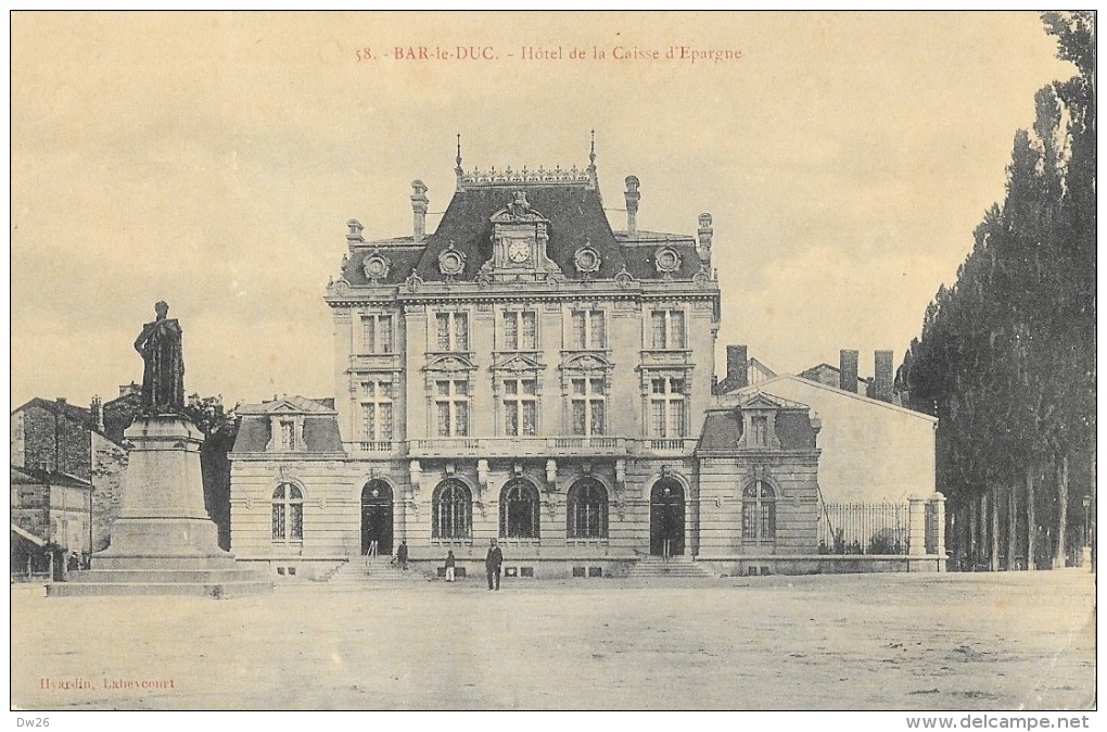 Bar-le-Duc (Meuse) - Hôtel De La Caisse D´Epargne - Edition Hyardin - Banques