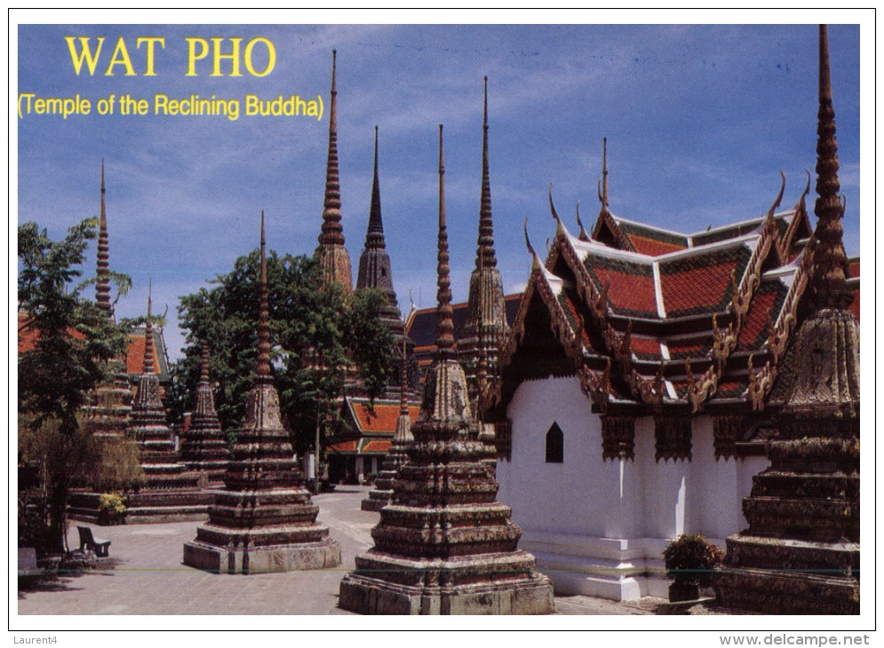 (246) Thailande Wat Pho Temple - Bouddhisme