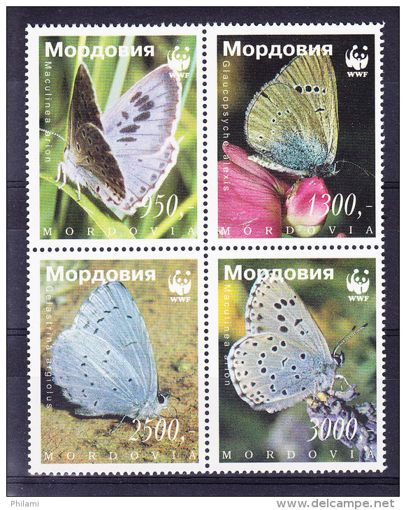 MORDOVIA _ BUTTERFLY, WWF.  (5R1) - Fantasy Labels