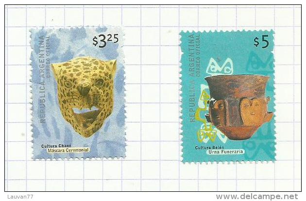 Argentine N°2190, 2191 Cote 13 Euros - Gebraucht