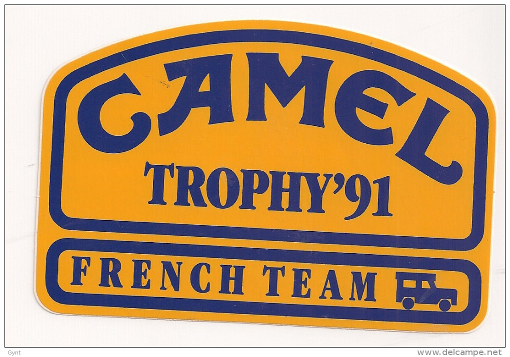 AUTOCOLLANTS CAMEL Trophy 1991 - Autocollants