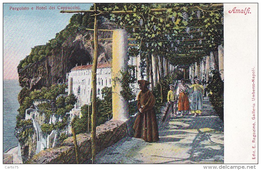 Italie - Amalfi - Pergola De L'Hôtel Dei Cappuccini - Salerno