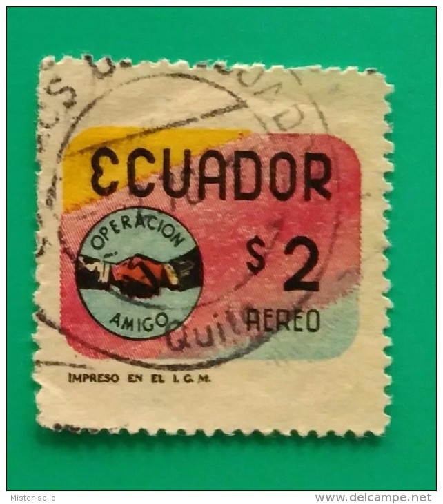 ECUADOR. USADO - USED. - Equateur