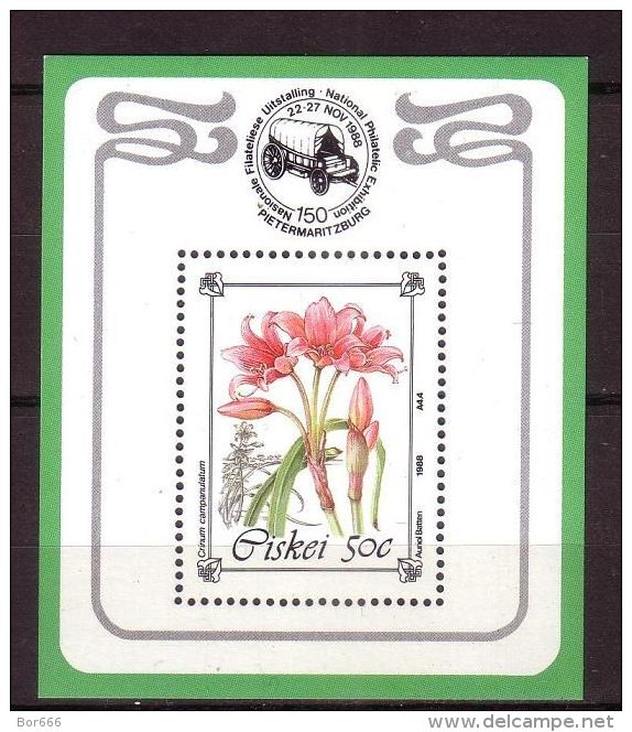 Ciskei - Flowers 1988 MNH - Ciskei