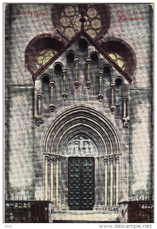 AK Gelnhausen -Portal An Der Marienkirche -selten !!! - Gelnhausen