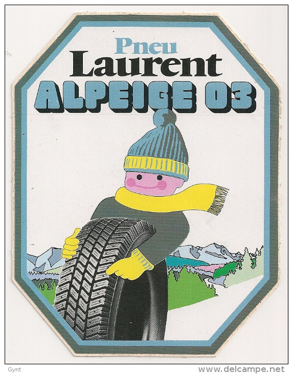 AUTOCOLLANTS PNEU LAURENT ALPEIGE 03 - Autocollants