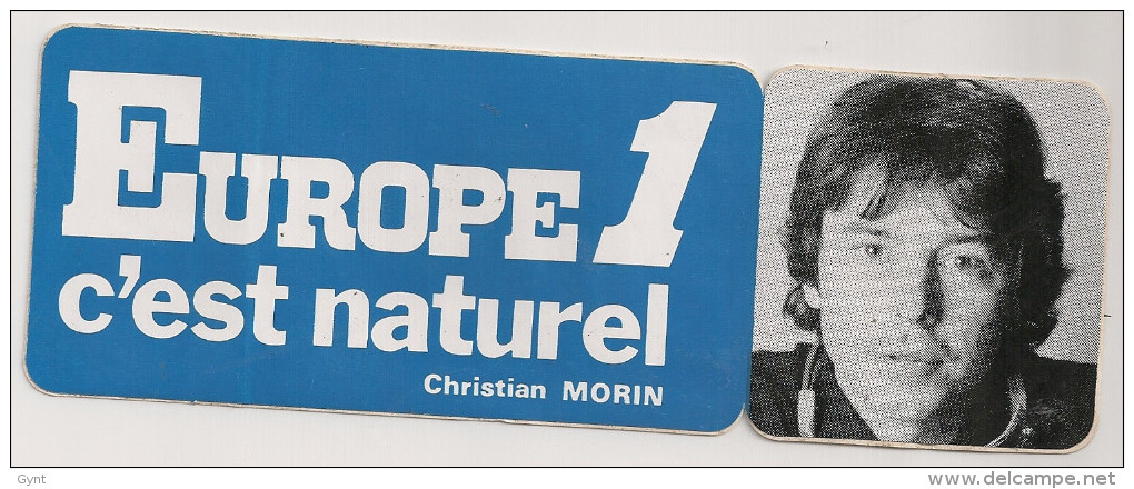 AUTOCOLLANTS   EUROPE 1 C'est Naturel CHRISTIAN MORIN - Autocollants