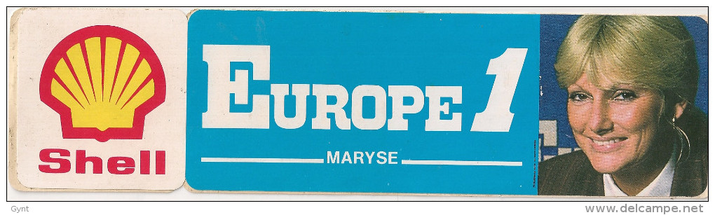 AUTOCOLLANTS  EUROPE 1  MARYSE - Stickers