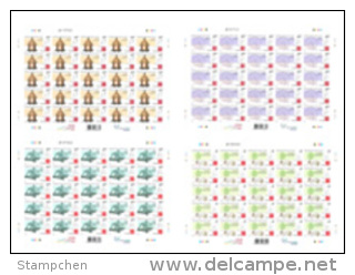 Hong Kong 2015 Ancient China Scientists Stamps Sheets Science Mathematics Astronomy Medicine Herbal History Book - Blocks & Sheetlets