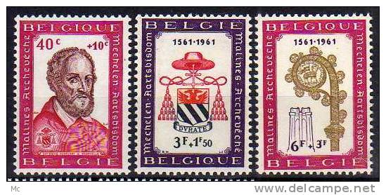 Belgique N° 1188 / 1190 Luxe ** - Unused Stamps