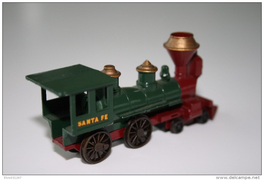 Matchbox Lesney Y-13-A2 SANTA FE LOCOMOTIVE, Models Of Yesteryear, Issued 1959, Scale 1/64 - Matchbox (Lesney)