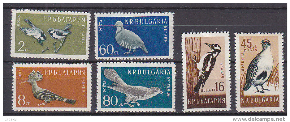 PGL CV303 - BULGARIE BULGARIA Yv N°968/73 ** ANIMAUX ANIMALS - Autres & Non Classés