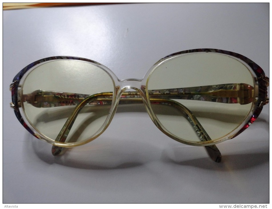 VINTAGE : SUPERBE PAIRE DE LUNETTES NINA RICCI - Brillen