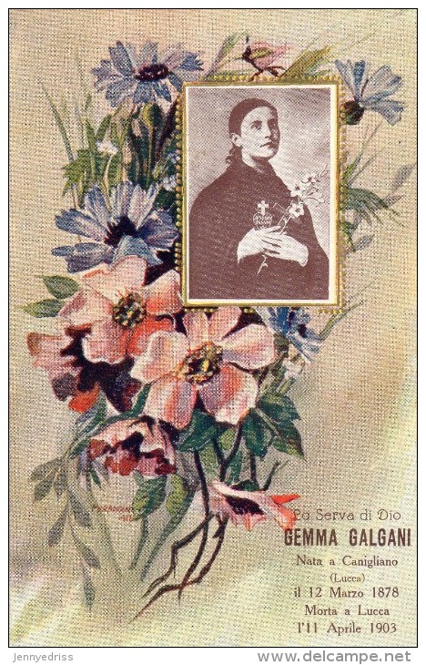 SANTA  GEMMA  GALGANI  , Canigliano ,  Capannori - Santi