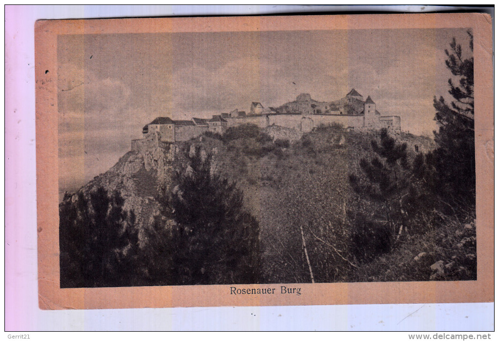 ROMANIA / RUMÄNIEN - RASNOV / ROSENAU, Rosenauer Burg, 1932 - Romania