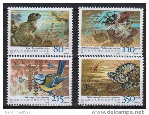 HUNGARY 2010 FAUNA Animals Of HUNGARY - Fine Set MNH - Neufs