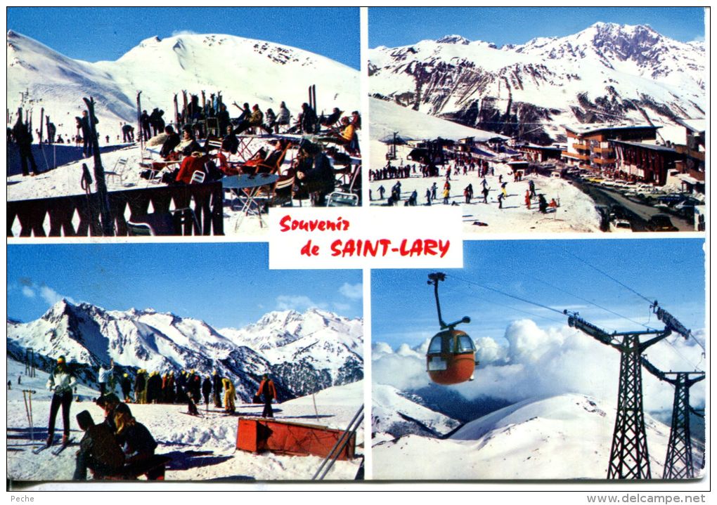 N°46066 GF-cpsm Saint Lary -multivues- - Sports D'hiver