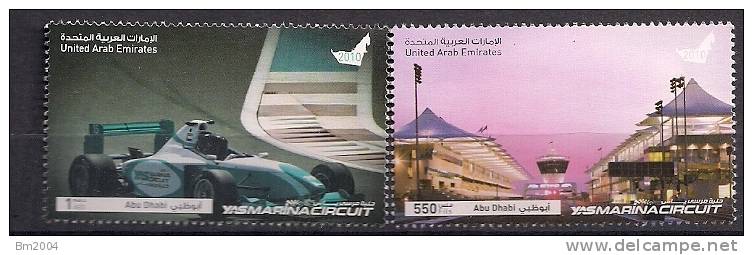 2010.11.14  VAE YAS MARINA CIRCUIT  **MNH - Automobile