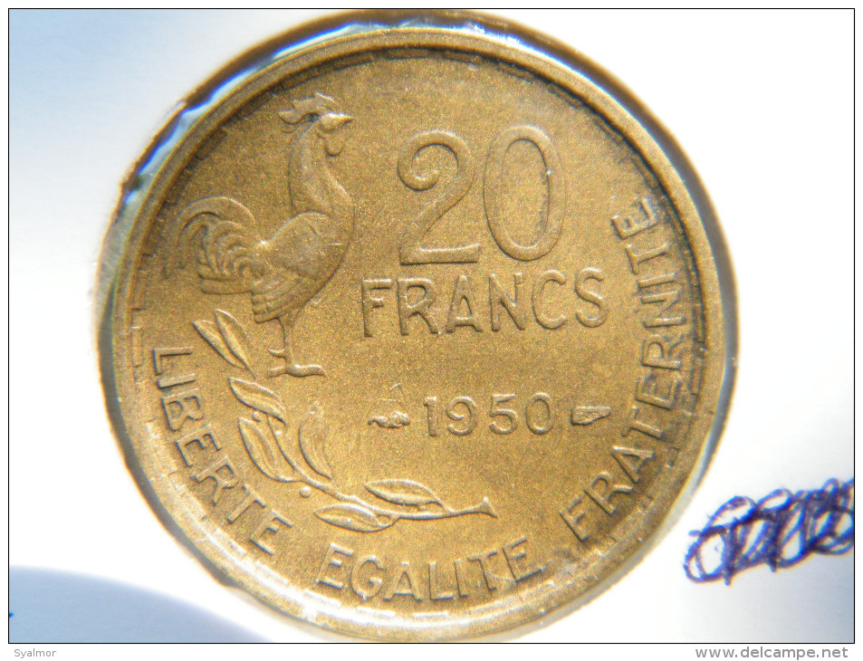 20  FRANCS GUIRAUD 1950 - Autres & Non Classés