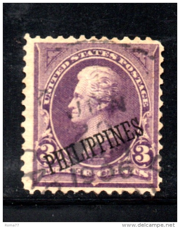 Y1484 - FILIPPINE 1899 , 3 Cent Yvert N. 178 Usato - Philippines