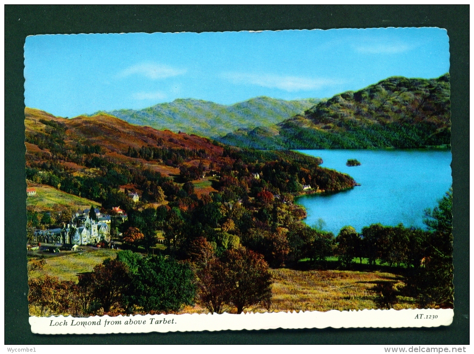 SCOTLAND  -  Loch Lomond From Tarbet  Used Postcard As Scans - Dunbartonshire