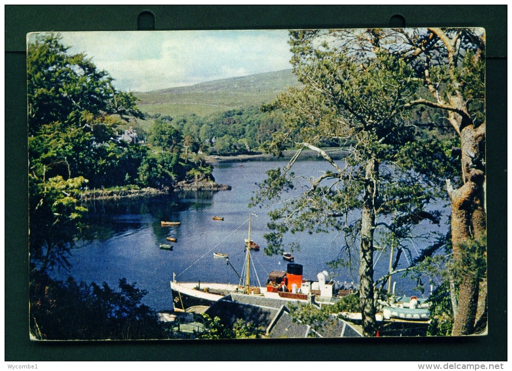 SCOTLAND  -  Portree Harbour  Isle Of Skye  Used Postcard As Scans - Ross & Cromarty