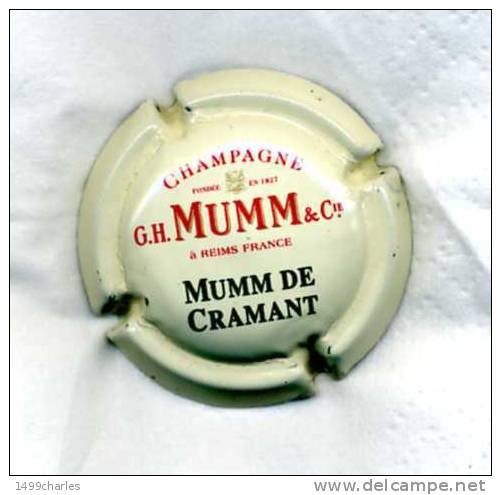 CAPSULE   MUMM G.H Et Cie      Ref  126 !!! - Mumm GH Et Cie