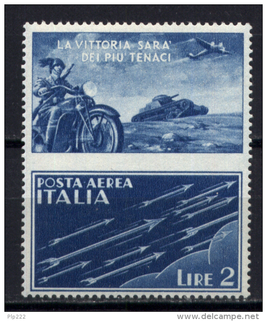 Italia Regno 1942 Propaganda Di Guerra Sass.PG12C **/MNH VF - Propaganda De Guerra