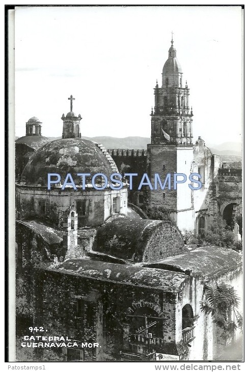 26229 MEXICO CUERNAVACA MORELOS VIEW CATHEDRAL POSTAL POSTCARD - Nicaragua