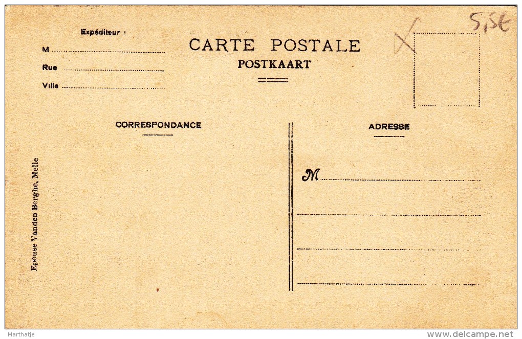 Melle - Gesticht Caritas - Hoofdgebouw - Asile Caritas - Entrée Principale - Melle