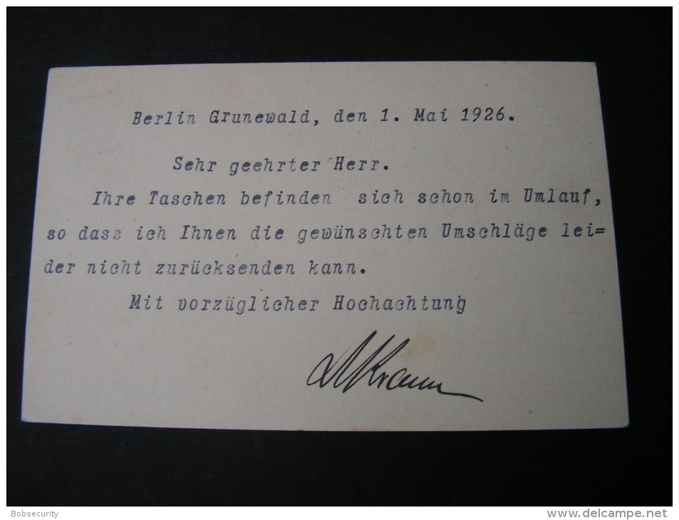 == DR Bildkarte  Schöne Deutschland  Berlin 1935 - Sonstige & Ohne Zuordnung