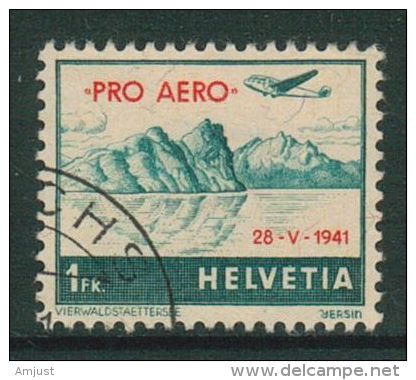 Suisse//Schweiz//Svizerra // Switzerland//Poste Aérienne Pro-aéro No.35 - Gebraucht