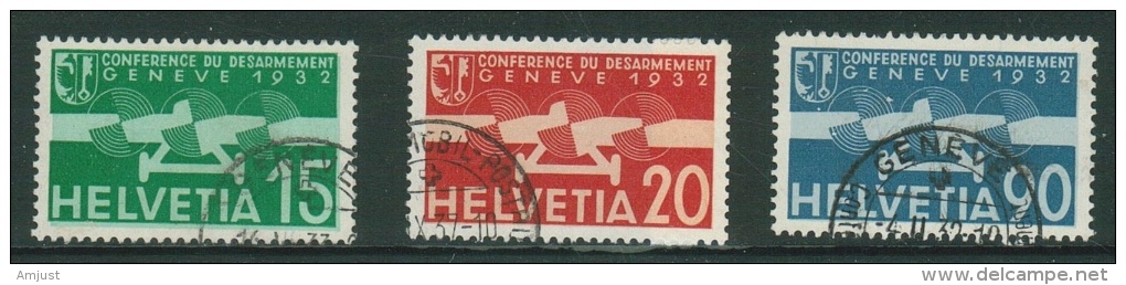 Suisse//Schweiz//Svizerra // Switzerland//Poste Aérienne  No. 16 à 18 - Used Stamps