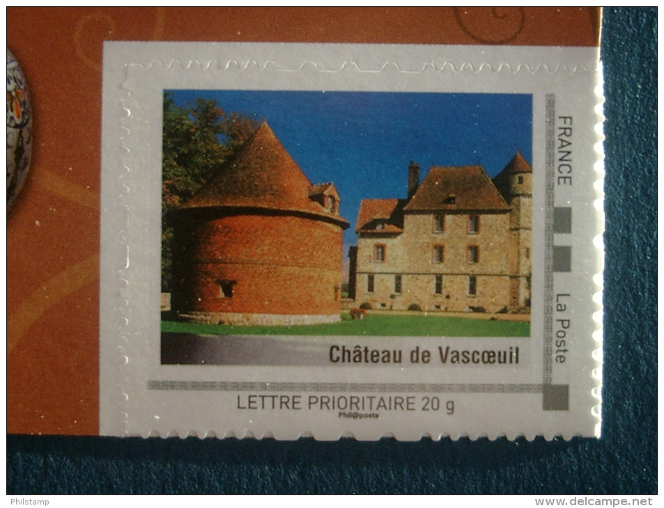 2009_04. Collector Haute-Normandie Comme J´aime. Château De Vascœuil. Adhésif. Neuf [castle] - Collectors