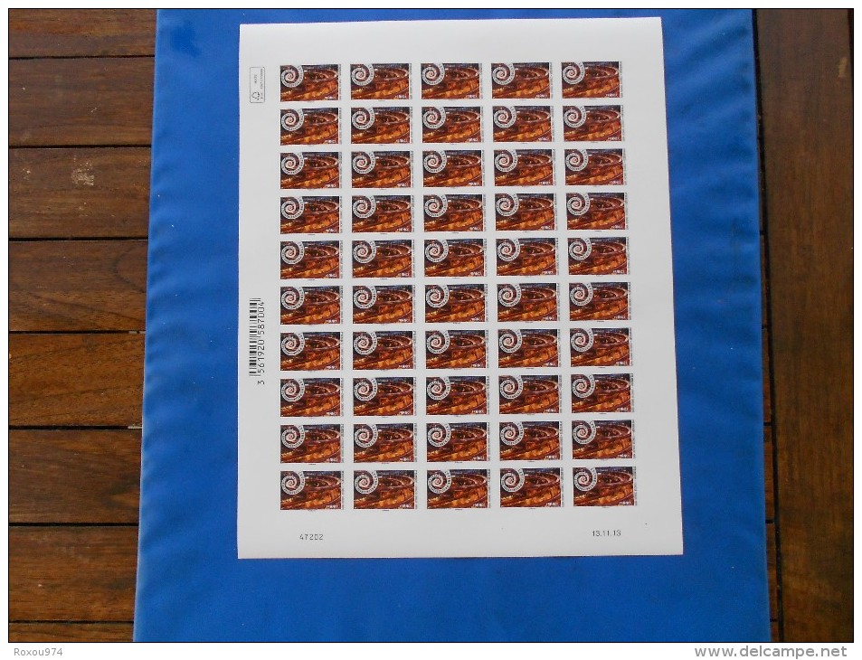 +++  FEUILLE 50  TIMBRES  AUTOADHESIFS N°933   De 2014  TVP PRIO 20g - Neufs